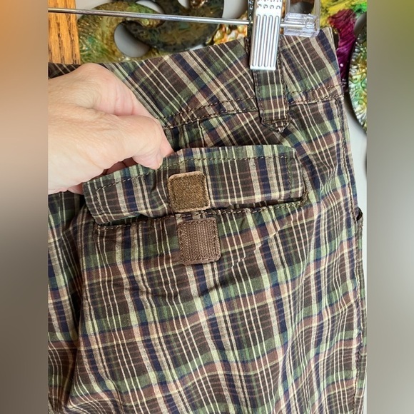 Shorts Woman’s 14 Brown Bermuda Lots Of Pockets Preowned Gently - Picture 9 of 12